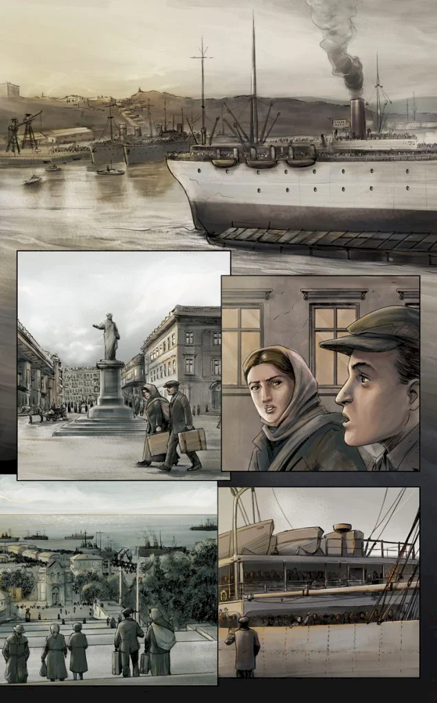 Graphic Novel Holocaust Aaron Story